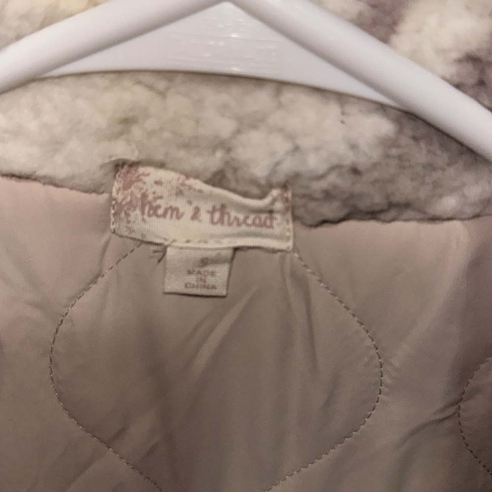Hem & Thread cute fleece jacket! - Picture 2 of 3